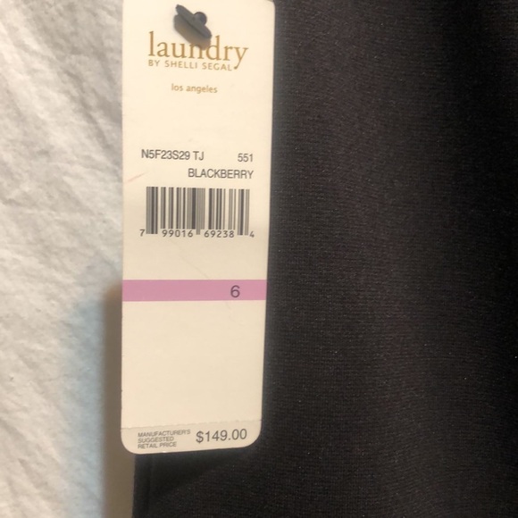 Laundry Blackberry 2 Tone Quilt Stitch  skirt - Picture 7 of 12